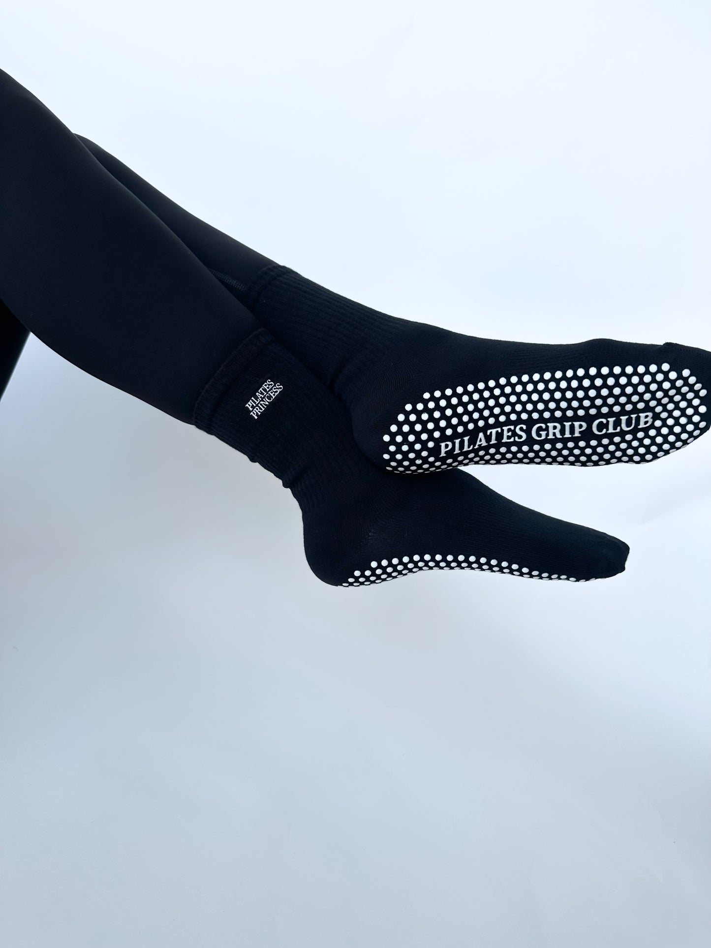 Pilates Grip Sock - Black