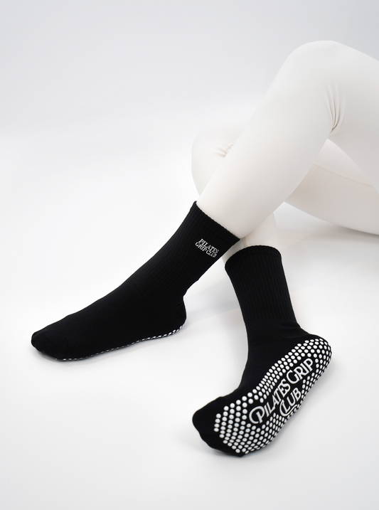 Pilates Grip Sock - Black