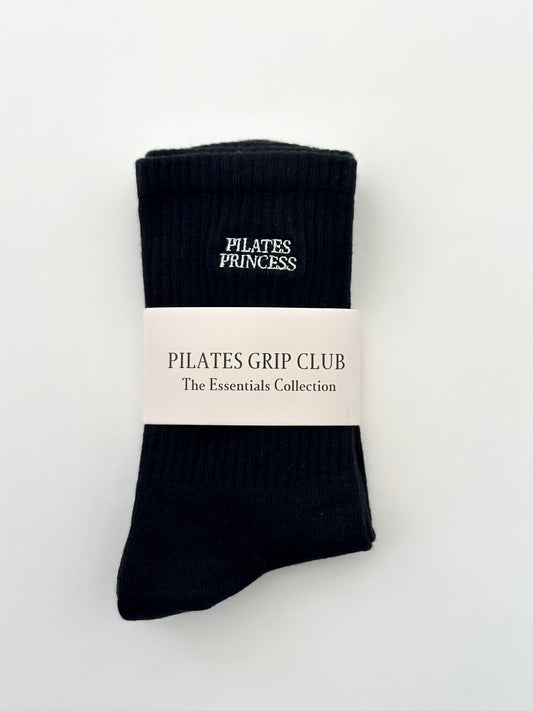 Pilates Grip Sock - Black
